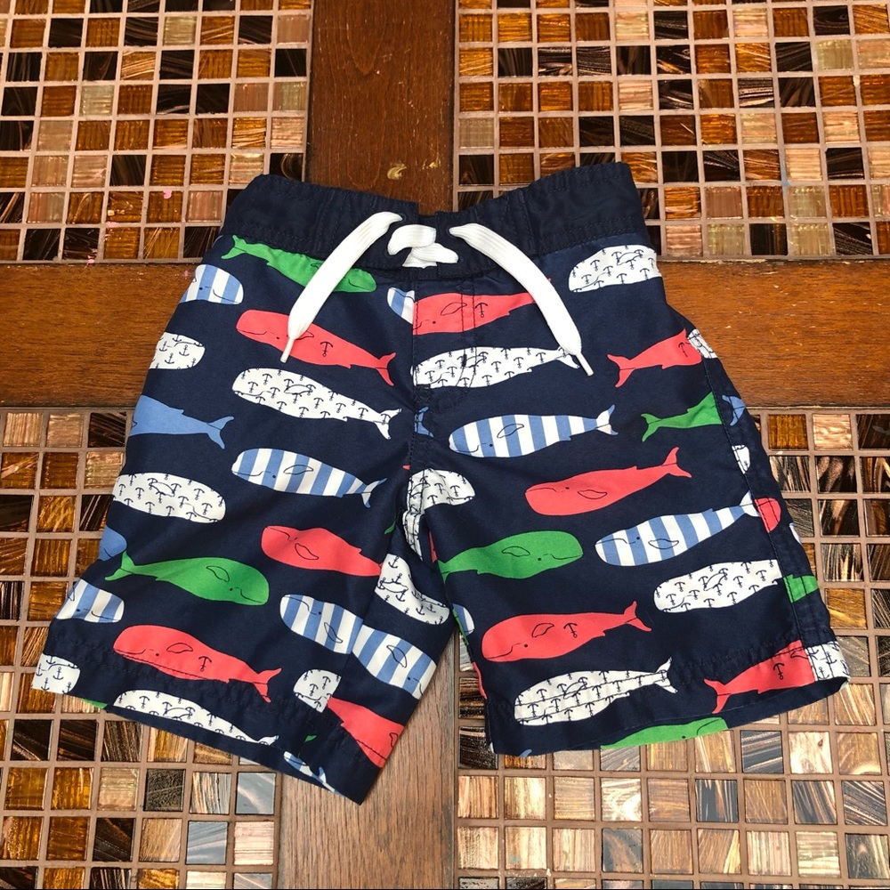 Janie and Jack Swim Whales.